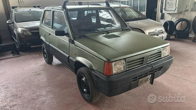 Usata Fiat Panda 4x4 50 CV (36 kW) 1991 Verde Utilitaria