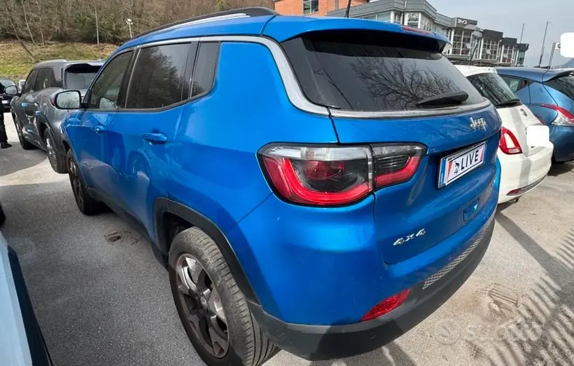 Usata Jeep Compass 140 CV (102 kW) 2018 Blu SUV