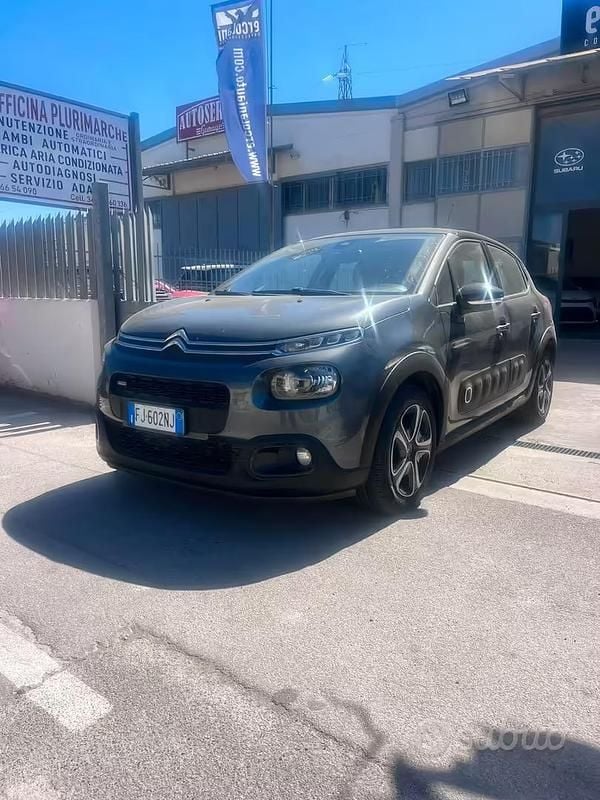 Usata Citroën C3 PureTech 81 CV (59 kW) 2017 Grigio Berlina