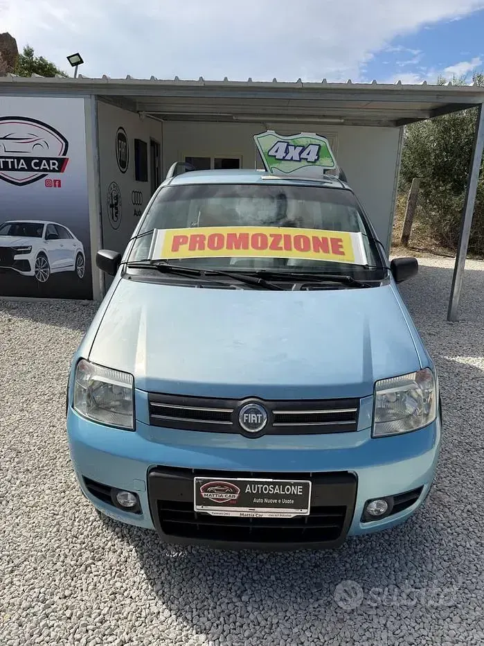Usata Fiat Panda 4x4 Climbing 60 CV (44 kW) 2005 Bluazzurro Utilitaria