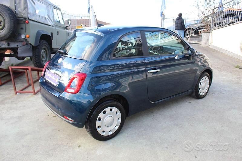Usata Fiat 500 71 CV (52 kW) 2021 Blu Utilitaria