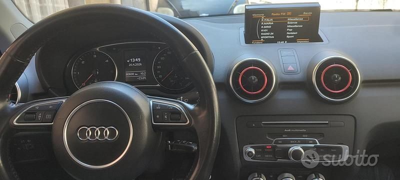 Usata Audi A1 S-Line 90 CV (66 kW) 2018 Nero Berlina