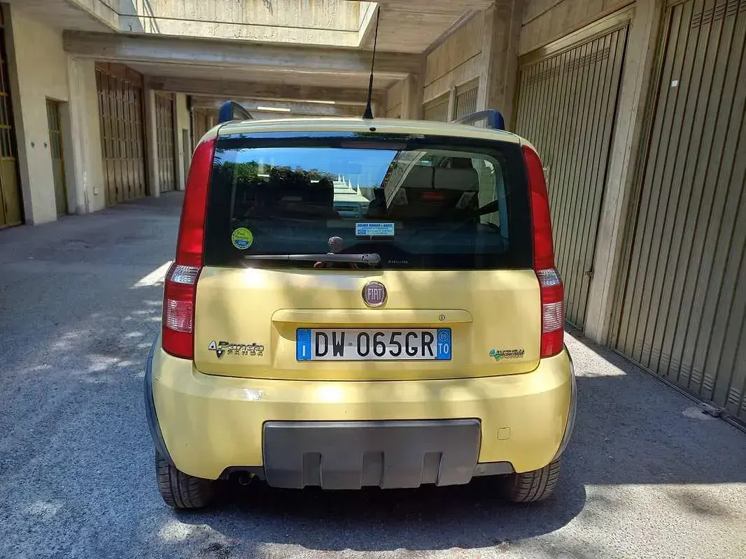 Usata Fiat Panda Climbing 60 CV (44 kW) 2009 Giallo Utilitaria