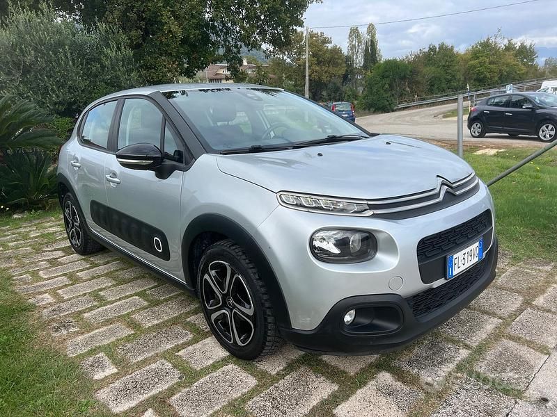 Usata Citroën C3 PureTech 82 CV (60 kW) 2017 Argento Berlina