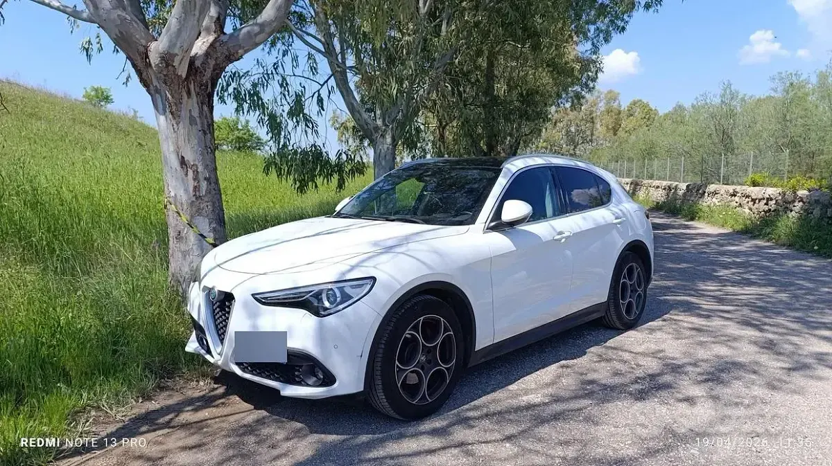 Usata Alfa Romeo Stelvio 179 CV (131 kW) 2017 Bianco SUV