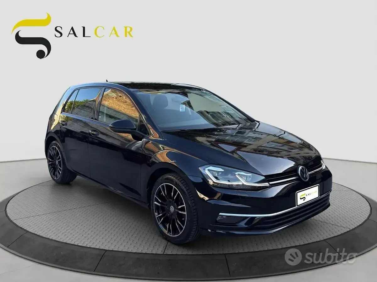 Usata VW Golf VII Sport 150 CV (110 kW) 2018 Nero Berlina
