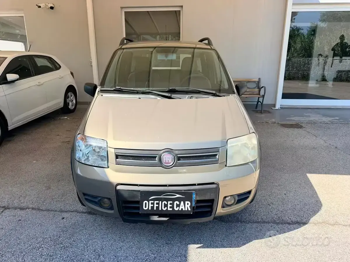 Usata Fiat Panda Climbing 60 CV (44 kW) 2008 Giallo Utilitaria