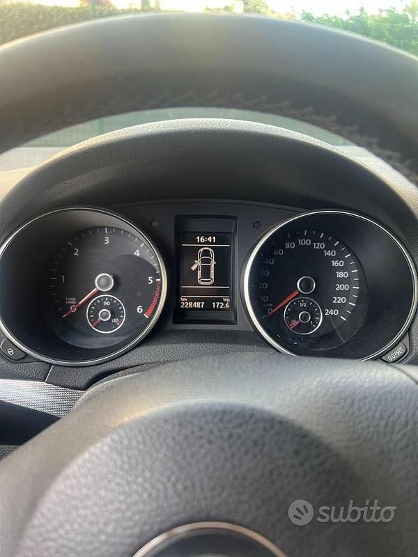 Usata VW Golf VI Highline 140 CV (102 kW) 2011 Nero Utilitaria
