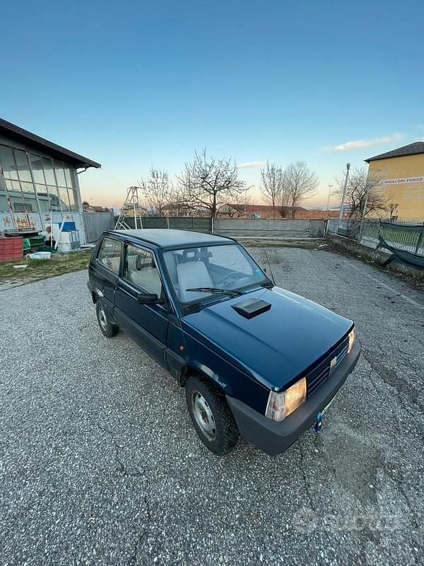 Usata Fiat Panda 4x4 Club 1993 Blu Utilitaria