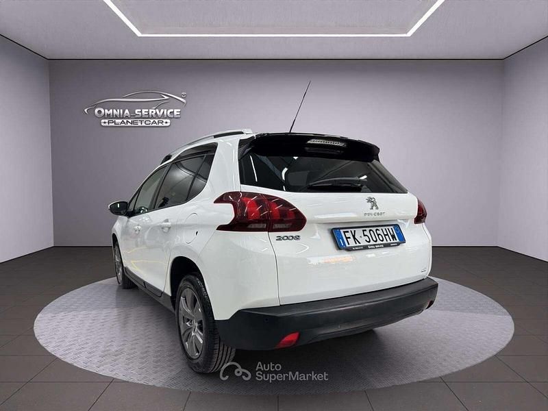 Usata Peugeot 2008 Active 82 CV (60 kW) 2017 Bianco SUV
