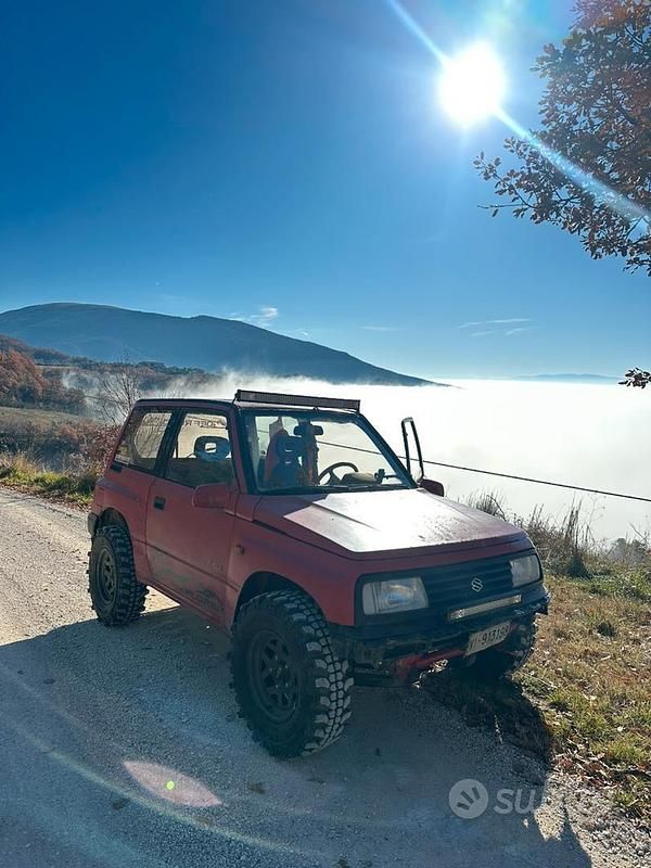 Usata Suzuki Vitara 1991 Rosso