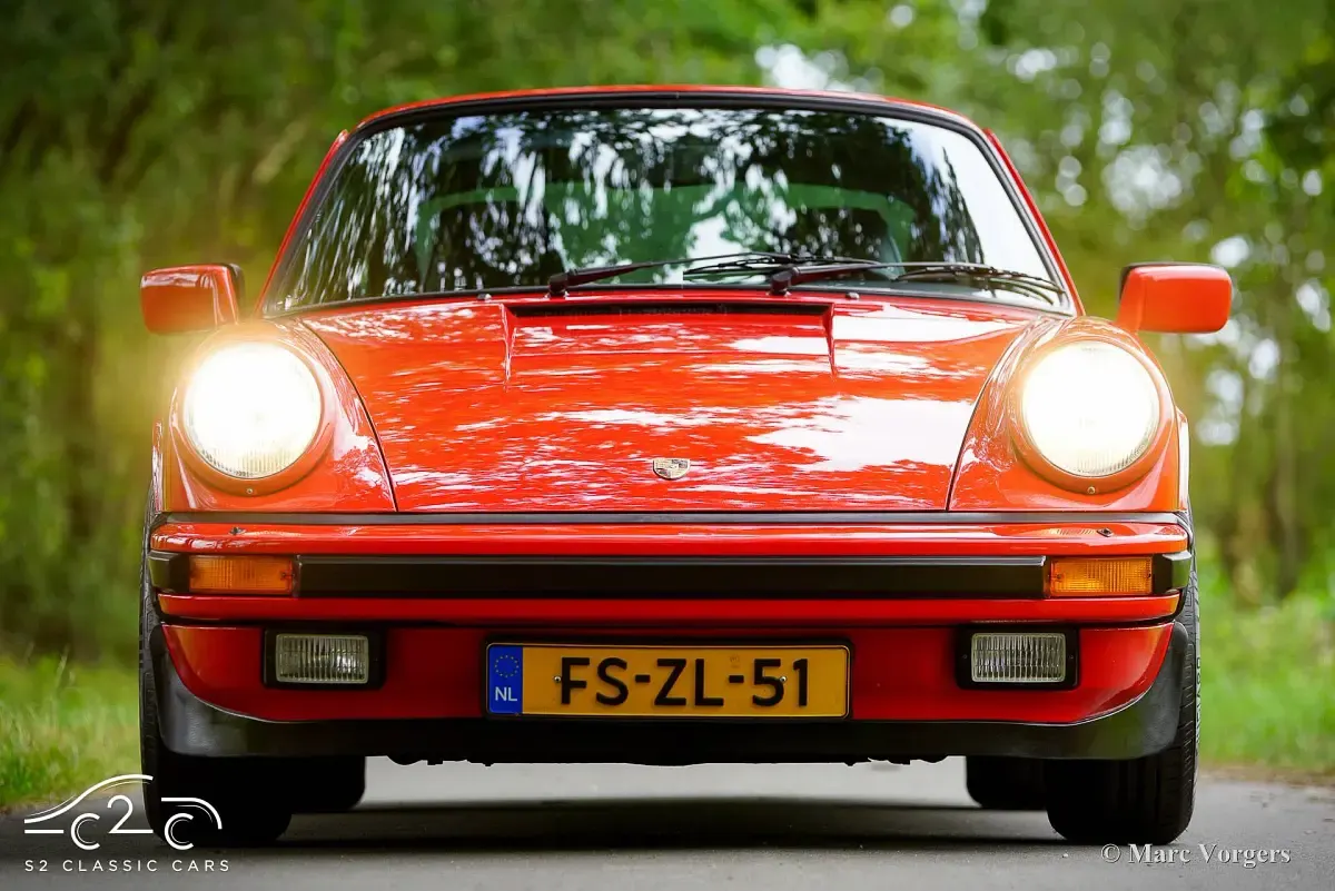 Usata Porsche 911 Carrera 231 CV (169 kW) 1986 Rosso Coupé