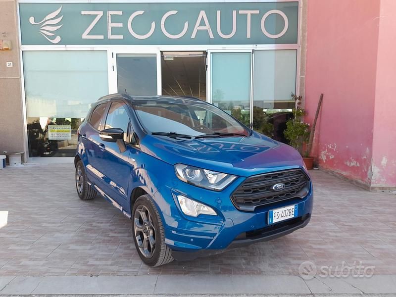 Blu Usata 2018 Ford Ecosport ST SUV | 12.900 € (Cara) - Immagine 1/4