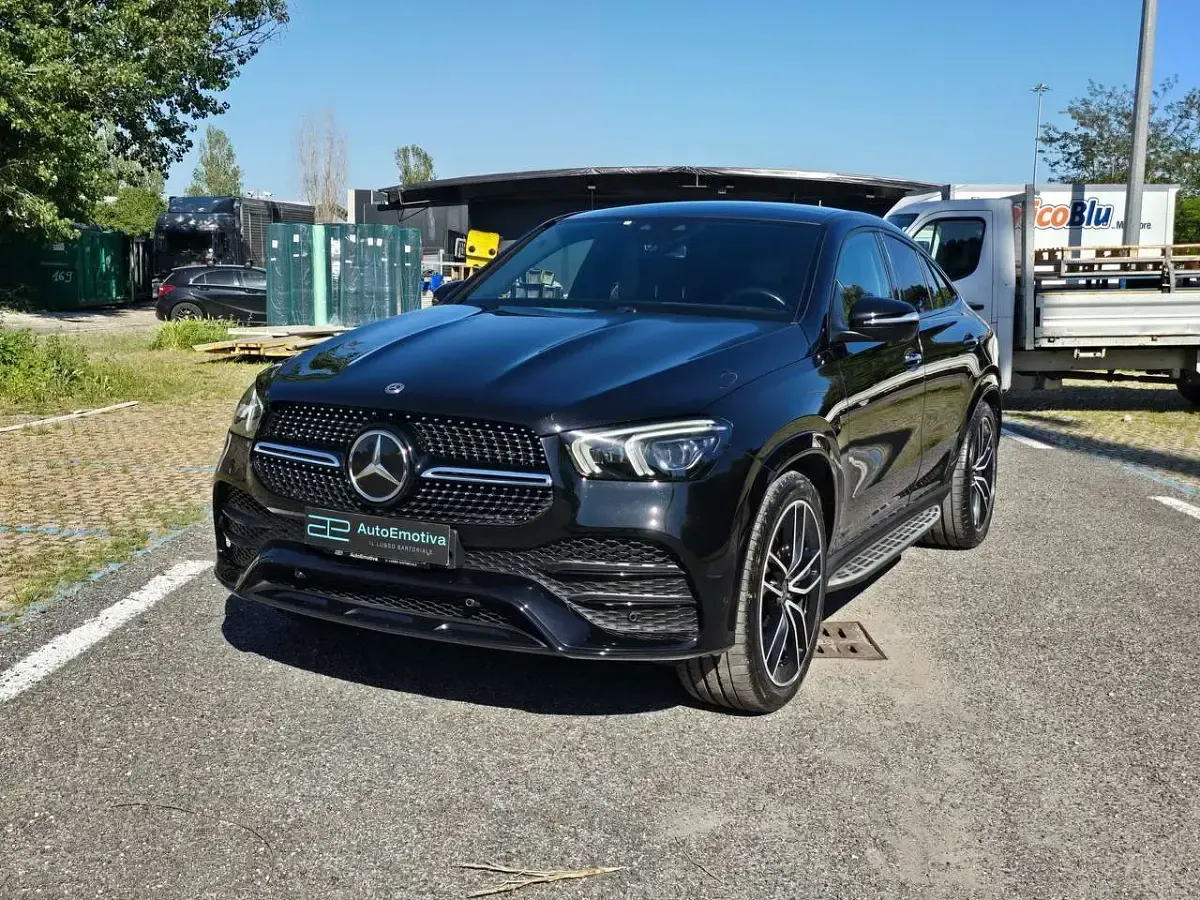 Usata Mercedes GLE400 Premium Plus 330 CV (242 kW) 2021 Nero Coupé