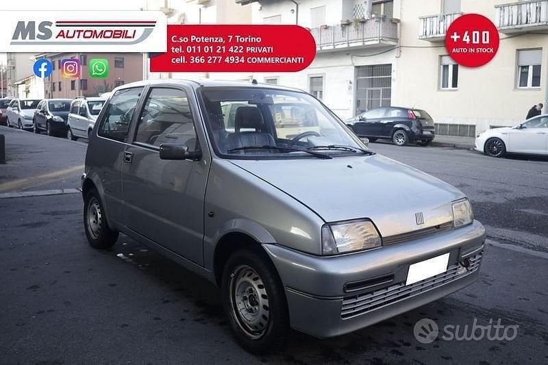 Grigio Usata 1996 Fiat Cinquecento Utilitaria | 3500 € - Immagine 1/4