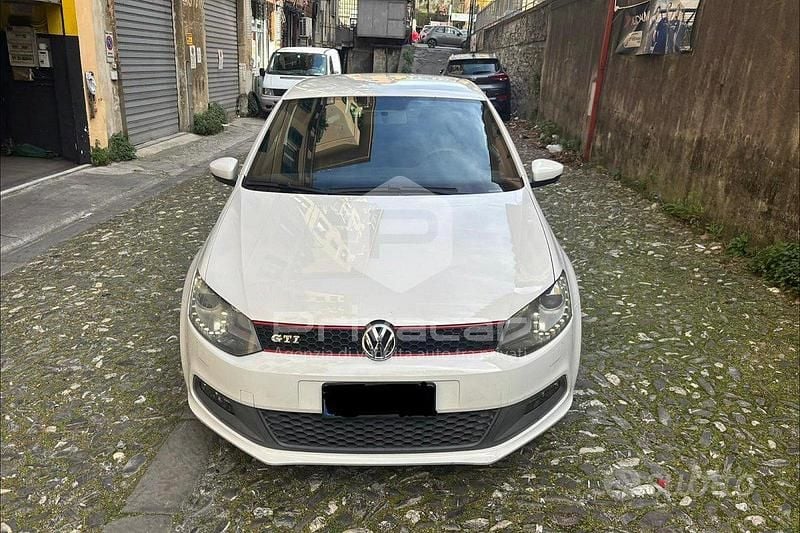 Usata VW Polo GTI 180 CV (132 kW) 2011 Bianco Utilitaria