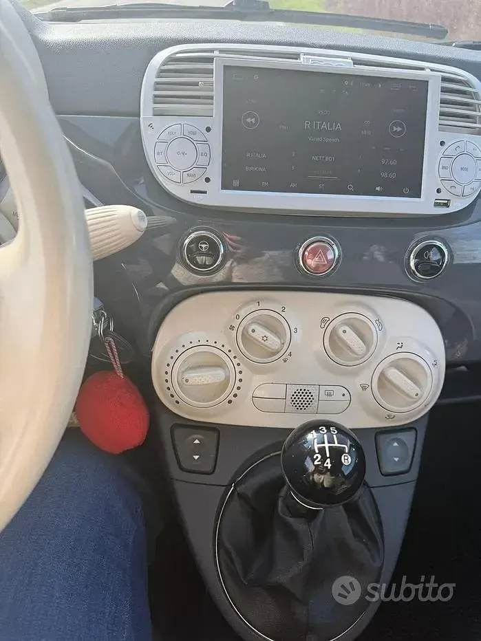 Usata Fiat 500 69 CV (50 kW) 2014 Grigio Coupé