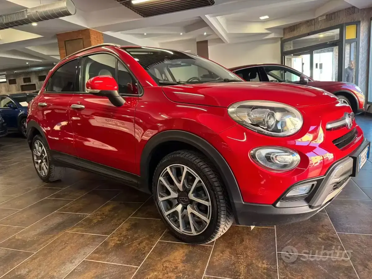Usata Fiat 500X Cross Plus 140 CV (102 kW) 2015 Rosso SUV