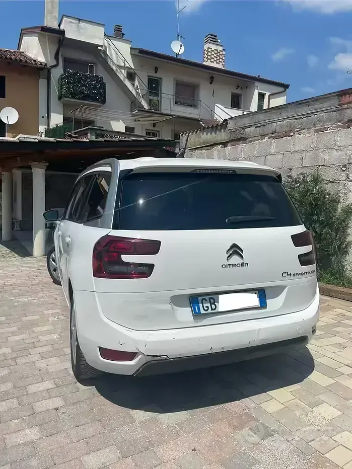 Usata Citroën C4 SpaceTourer 131 CV (96 kW) 2020 Bianco Monovolume