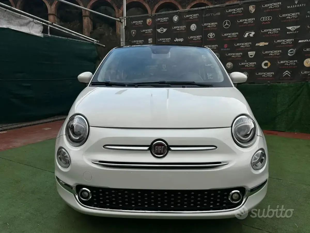 Usata Fiat 500 Lounge 69 CV (50 kW) 2019 Bianco Berlina
