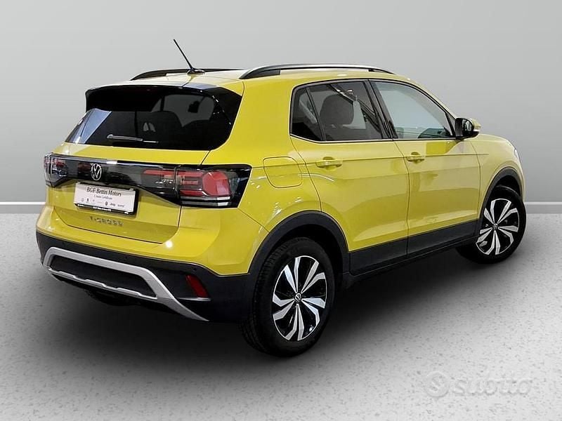 Usata VW T-Cross Edition 95 CV (69 kW) 2024 Giallo SUV