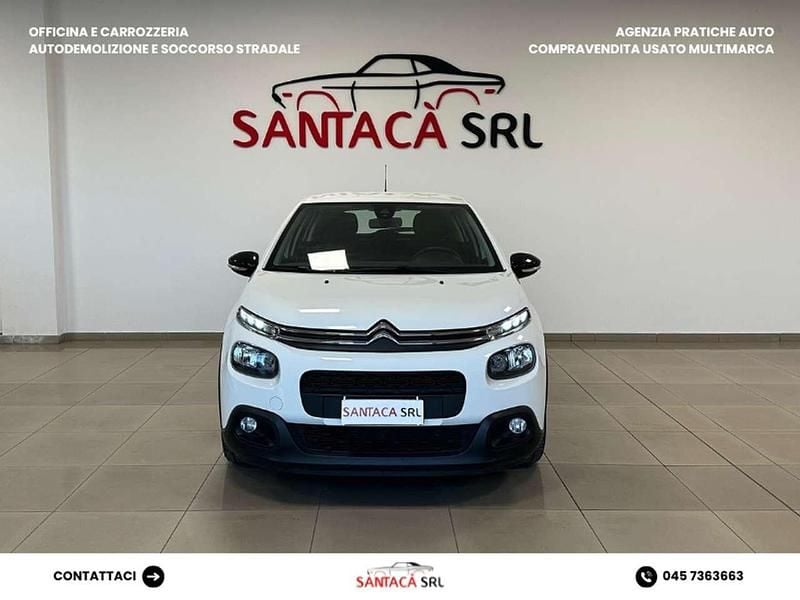 Usata Citroën C3 Shine 75 CV (55 kW) 2018 Bianco Utilitaria