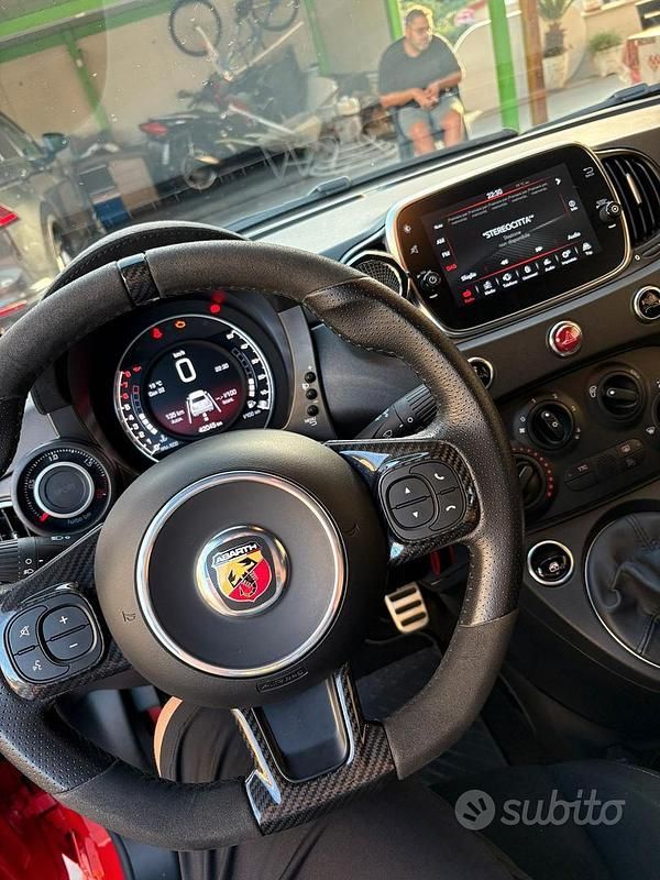 Usata Abarth 595 180 CV (132 kW) 2021 Rosso Berlina