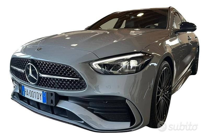 Nuova Mercedes C220 AMG Line Premium Plus 200 CV (147 kW) 2025 Grigio Station wagon