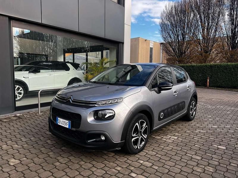 Argento Usata 2020 Citroën C3 PureTech Tre volumi | 13.900 € (Cara) - Immagine 1/4