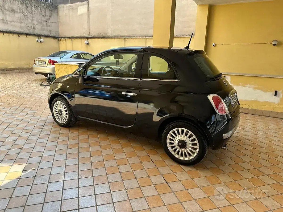 Usata Fiat 500 69 CV (50 kW) 2009 Nero Cabrio