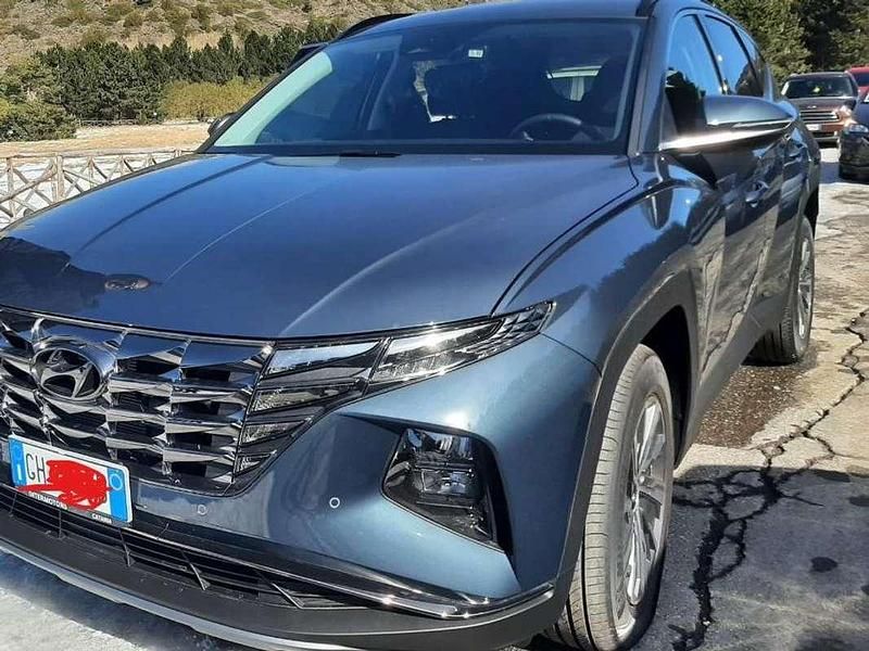 Blu/azzurro Usata 2022 Hyundai Tucson SUV | 25.000 € (Buon prezzo) - Immagine 1/4