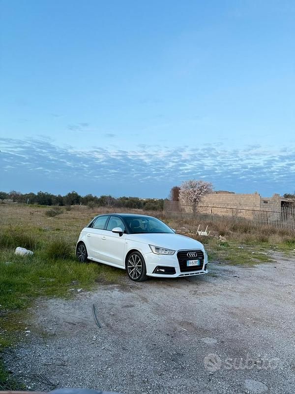 Usata Audi A1 90 CV (66 kW) 2017 Bianco Utilitaria