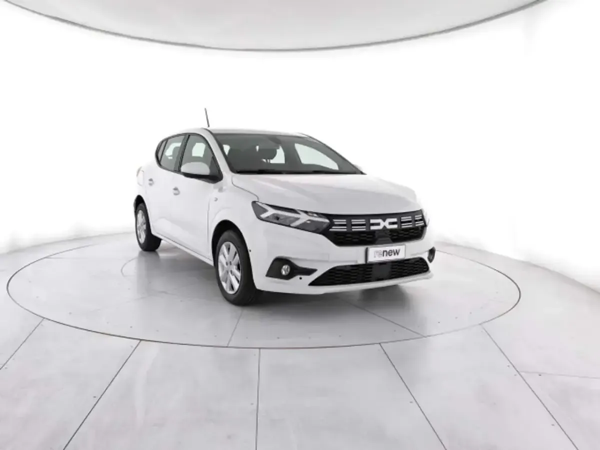Usata Dacia Sandero Expression 91 CV (66 kW) 2023 Bianco ghiaccio Berlina