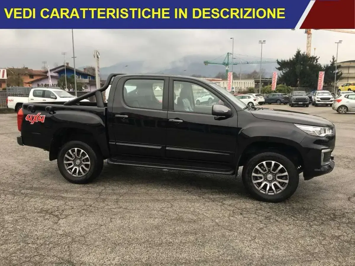 Nuova Foton Tunland G7 162 CV (119 kW) 2026 Nero Pick-up