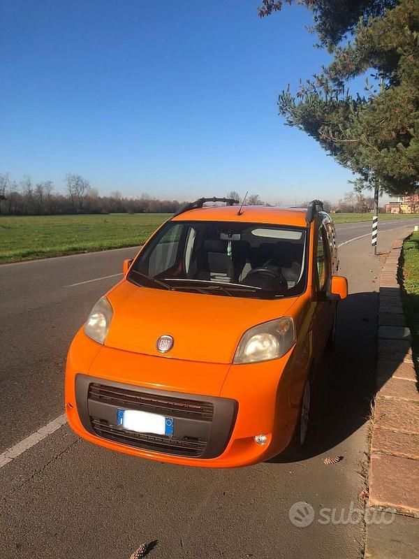 Usata Fiat Qubo Dynamic 75 CV (55 kW) 2009 Arancione Monovolume