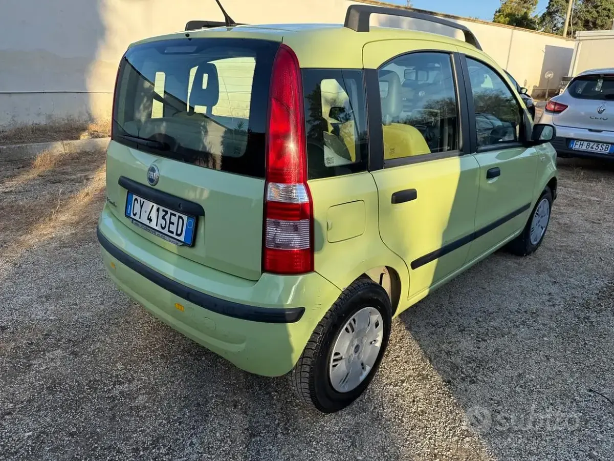 Usata Fiat Panda Dynamic 60 CV (44 kW) 2005 Verde Utilitaria