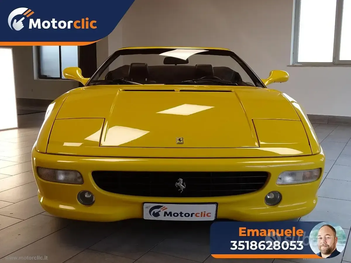 Usata Ferrari F355 380 CV (279 kW) 1998 Giallo