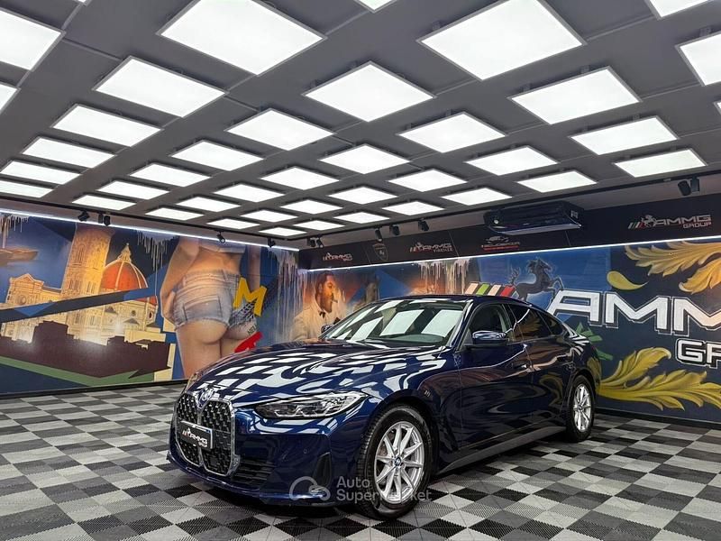 Usata BMW 420 M Sport 190 CV (139 kW) 2022 Blu/azzurro Coupé