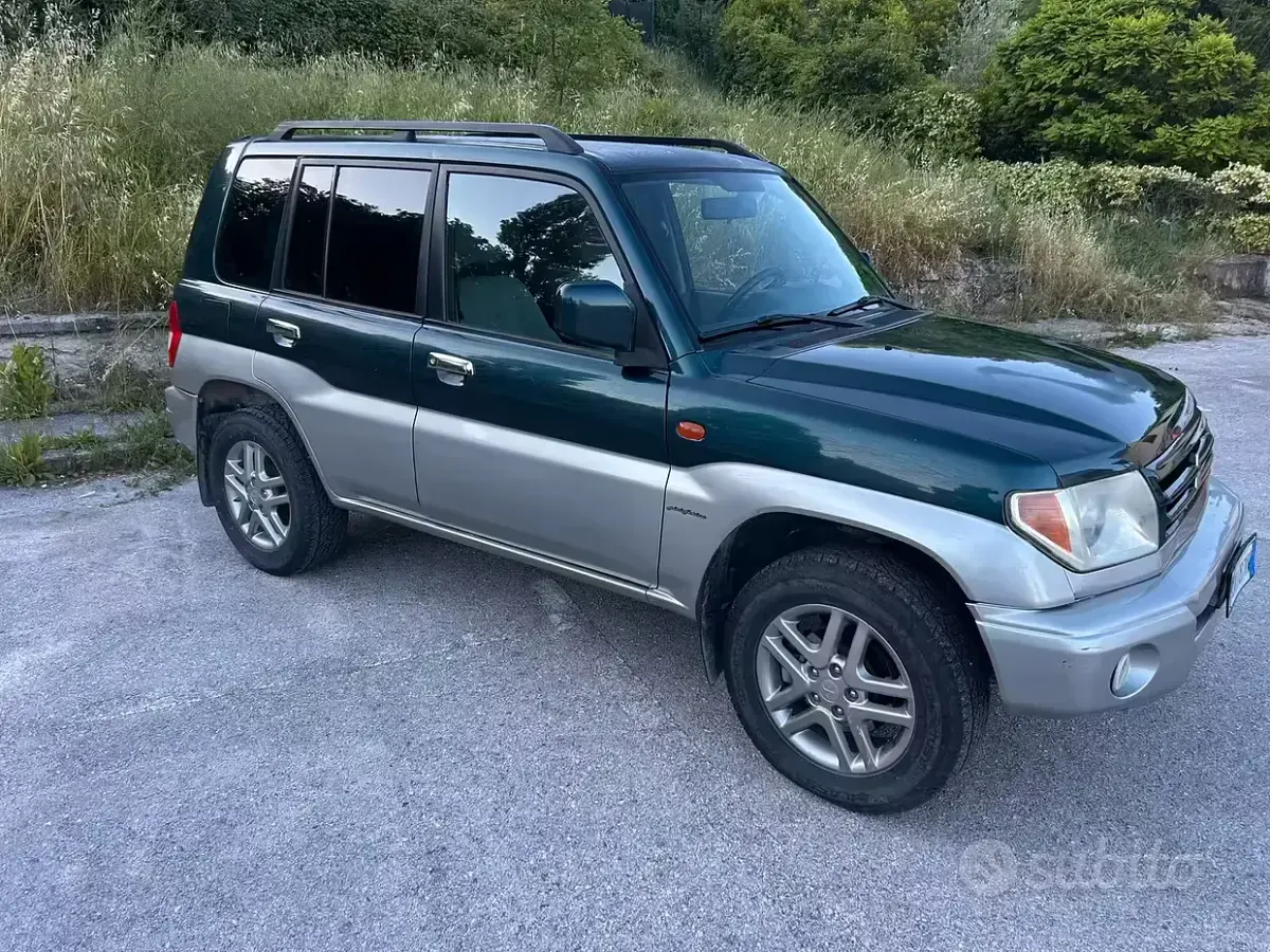 Usata Mitsubishi Pajero 114 CV (83 kW) 2003 Verde SUV
