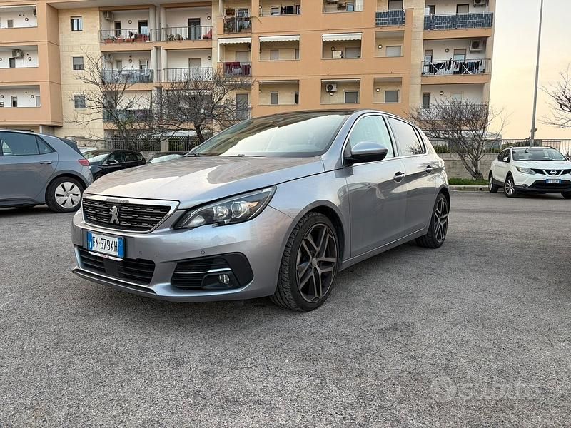 Usata Peugeot 308 Allure 131 CV (96 kW) 2018 Grigio Berlina