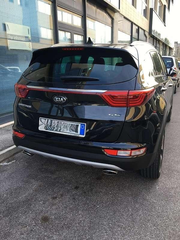 Usata Kia Sportage GT-Line 185 CV (136 kW) 2016 Nero SUV