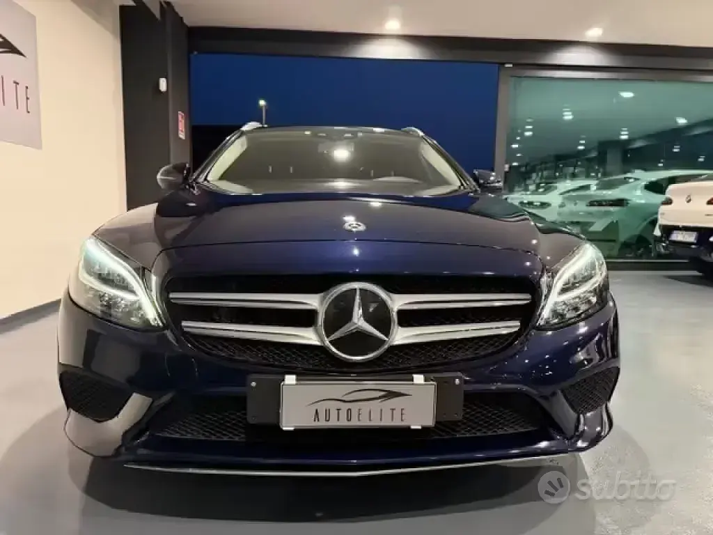 Usata Mercedes C200 Premium 184 CV (135 kW) 2020 Blu Station wagon