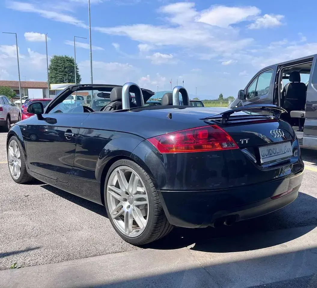 Usata Audi TT Roadster S-Line 200 CV (147 kW) 2009 Nero Cabrio