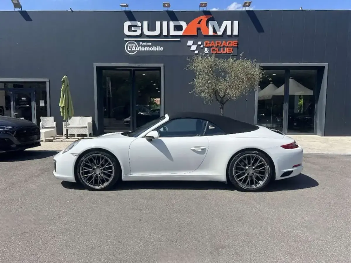 Usata Porsche 911 Carrera Cabriolet 370 CV (272 kW) 2016 Bianco Cabrio