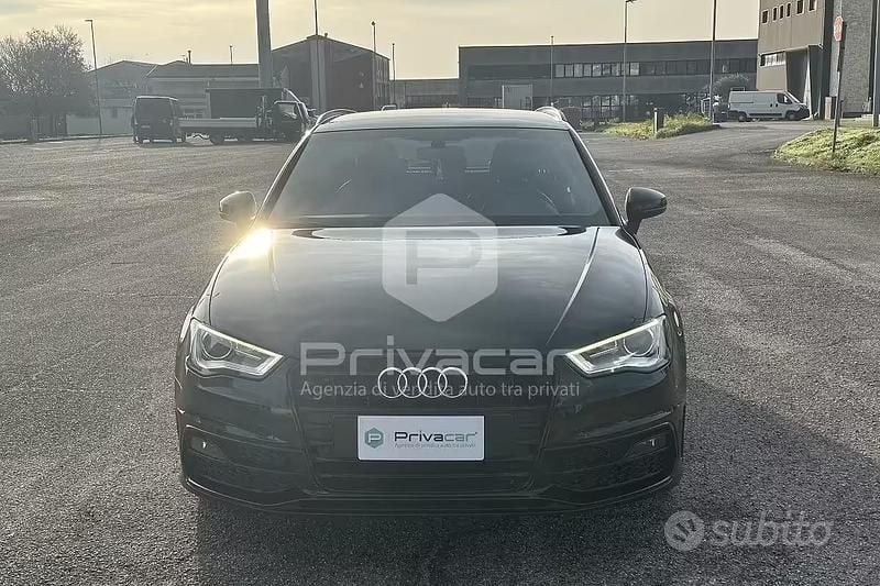 Usata Audi A3 Ambiente 150 CV (110 kW) 2016 Nero Utilitaria