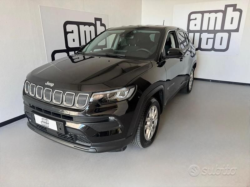 Usata Jeep Compass 130 CV (95 kW) 2022 Nero SUV