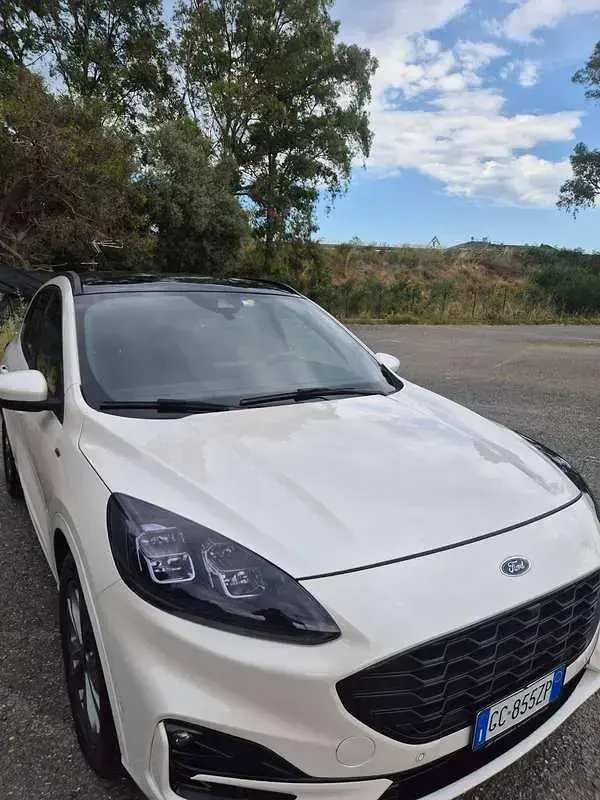 Usata Ford Kuga Vignale 150 CV (110 kW) 2020 Bianco SUV