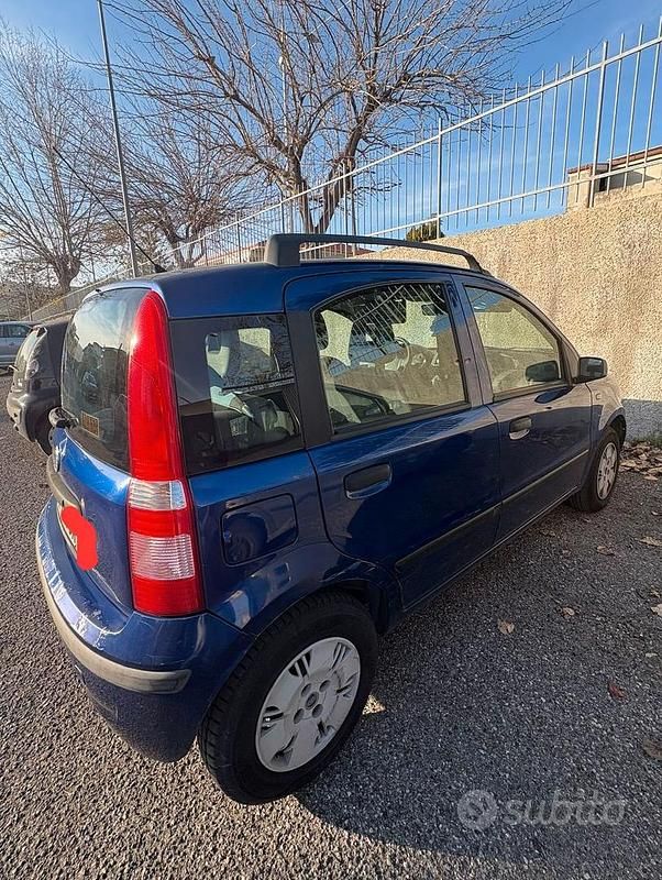 Usata Fiat Panda 60 CV (44 kW) 2007 Blu Utilitaria