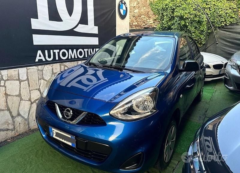 Usata Nissan Micra 80 CV (58 kW) 2013 Blu Utilitaria