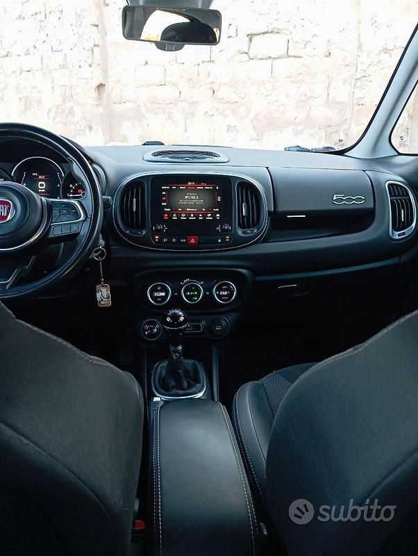 Usata Fiat 500L Cross 120 CV (88 kW) 2017 Blu Monovolume